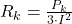 R_k = \frac{P_k}{3 \cdot I^2}